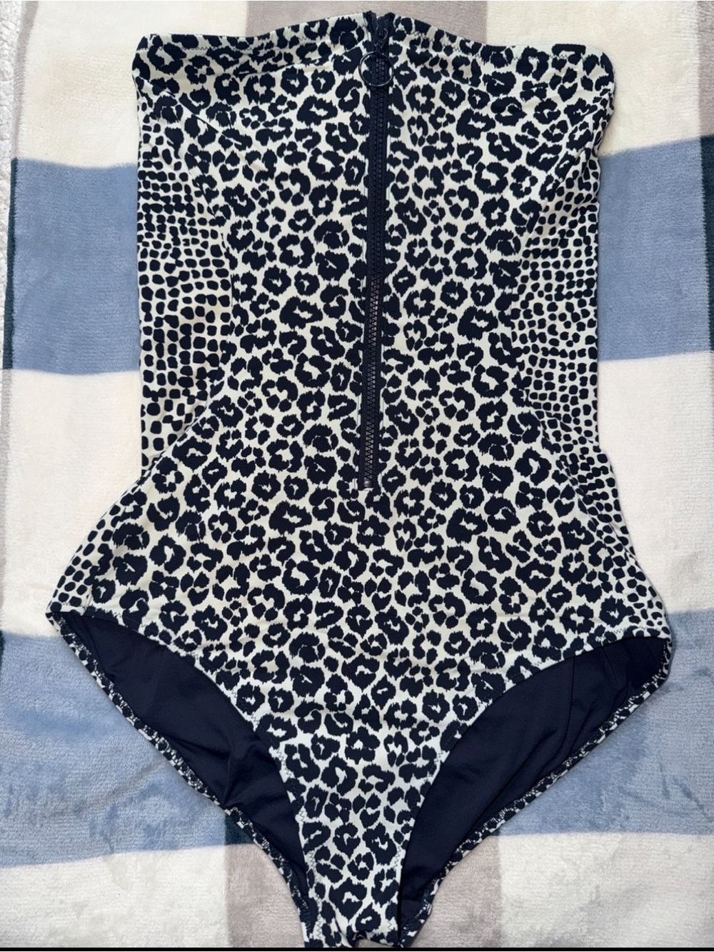 Stella McCartney Strapless One Piece Swimsuit